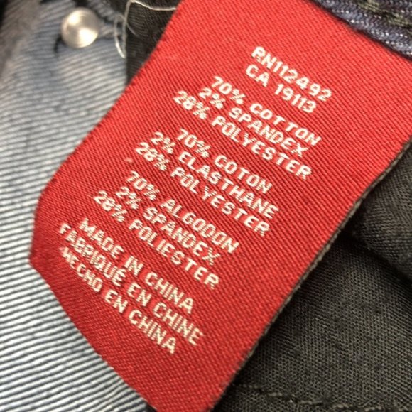 BRITISH DESIGN MAKERS OF TRUE ORIGINALS CROP SKINNY 28x28 🇬🇧 - Picture 7 of 14